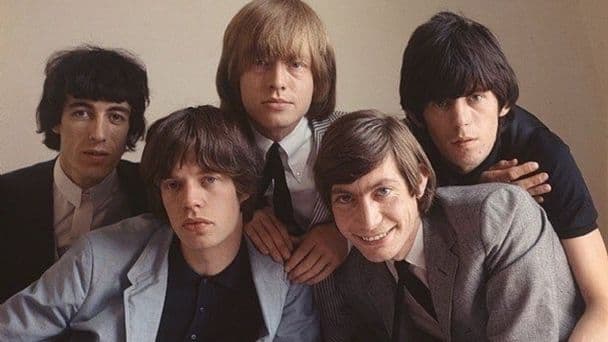 The Rolling Stones: Ian Stewart, Mick Jagger, Brian Jones, Dick Taylor a Keith Richards, zdroj: Sónica.mx
