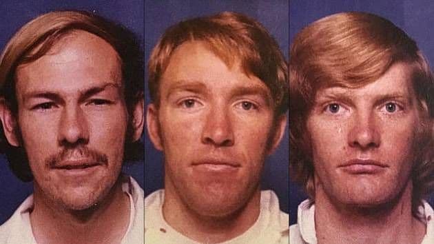 Fred Woods, James Schoenfeld, Richard Schoenfeld, zdroj: kancelária krajského šerifa Alamedy, 1. január 1976